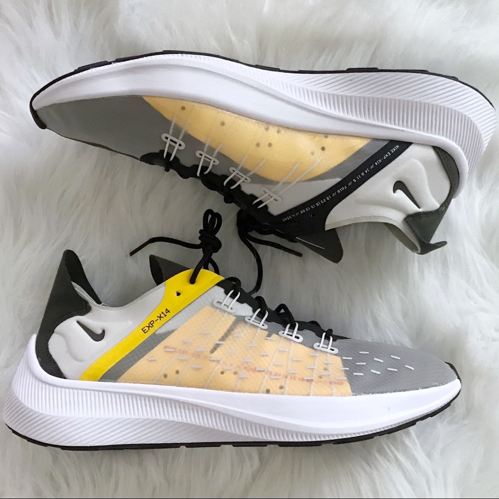 Nike EXP-X14 light bone/bright mango size 12
